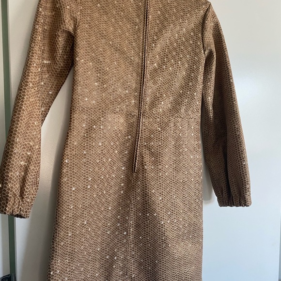 Genuine rare snakeskin dress from Saks Potts one of a kind - Picture 2 of 6
